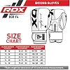 Рукавички для боксу RDX F4 Hook & Loop White Black