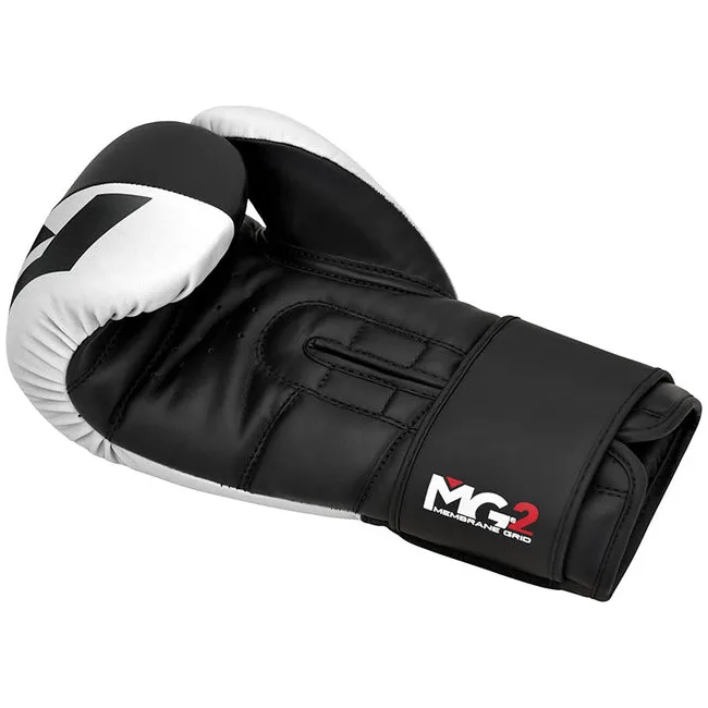 Рукавички для боксу RDX F4 Hook & Loop White Black