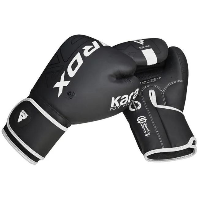 Перчатки для бокса RDX F6 Kara Matte White