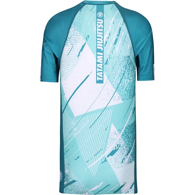 Рашгард для детей TATAMI Abstract Aquamarine