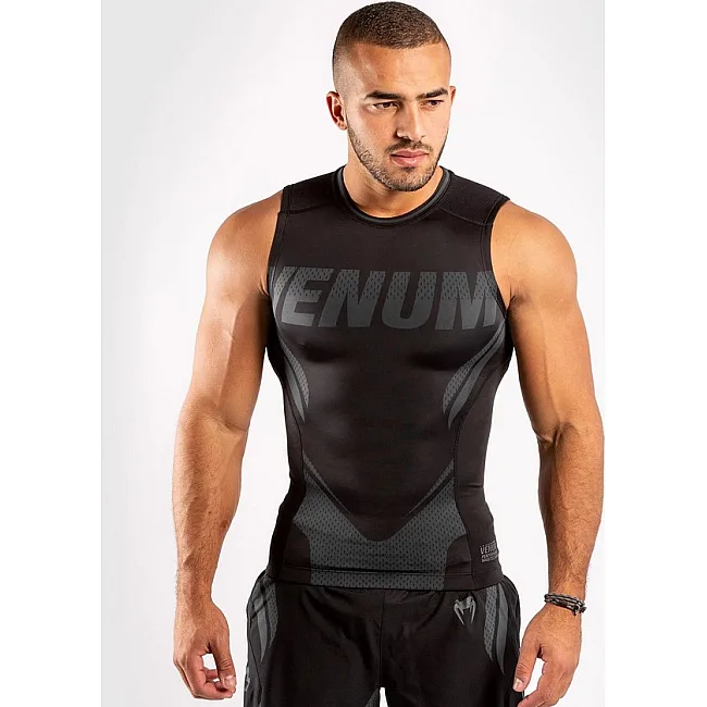 Рашгард без рукавов VENUM ONE FC Impact Black Black