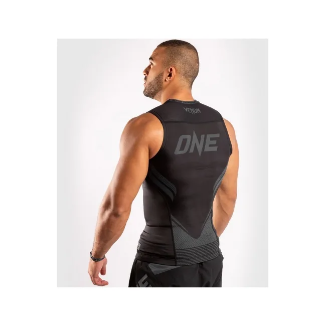 Рашгард без рукавов VENUM ONE FC Impact Black Black
