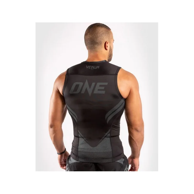 Рашгард без рукавов VENUM ONE FC Impact Black Black