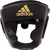 Шлем для бокса Speed Super Pro Training Extra Protect (черный-золотой) ADIDAS ADISBHG041