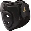 Шлем для бокса Speed Super Pro Training Extra Protect (черный-золотой) ADIDAS ADISBHG041