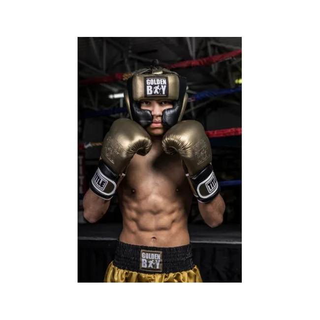 Шолом для боксу TITLE Golden Boy Training