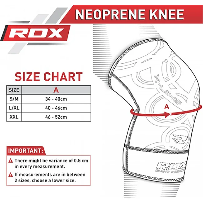 Спортивный наколенник эластичный RDX (1 шт)