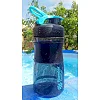 Спортивный шейкер-бутылка BLENDERBOTTLE SportMixer Flip 20oz/590мл Black/Teal