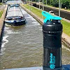 Спортивный шейкер-бутылка BLENDERBOTTLE SportMixer Flip 20oz/590мл Black/Teal