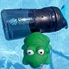 Спортивный шейкер-бутылка BLENDERBOTTLE SportMixer Flip 20oz/590мл Black/Teal