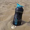 Спортивный шейкер-бутылка BLENDERBOTTLE SportMixer Flip 20oz/590мл Black/Teal