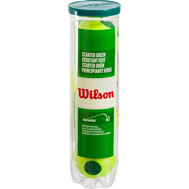 Тенісний м'яч WILSON STARTER PLAY GREEN WRT137400 4шт