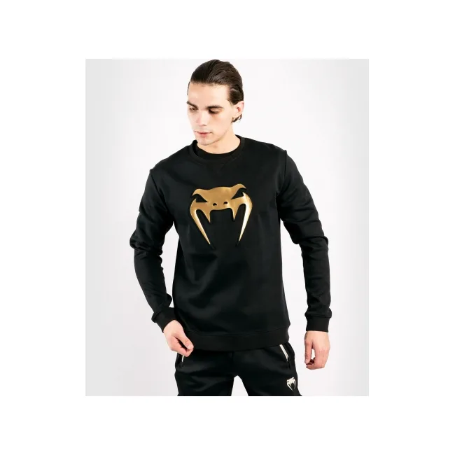 Толстовка Venum Classic Sweatshirts Black Gold