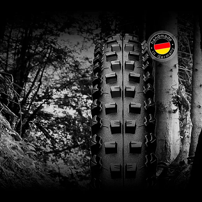 Велопокрышка бескамерная CONTINENTAL Der Baron Projekt 27.5"x2.6, черная, складная, ProTection Apex, Skin