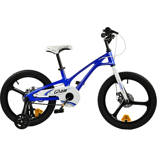 Велосипед детский ROYALBABY GALAXY FLEET PLUS MG 18", OFFICIAL UA, синий