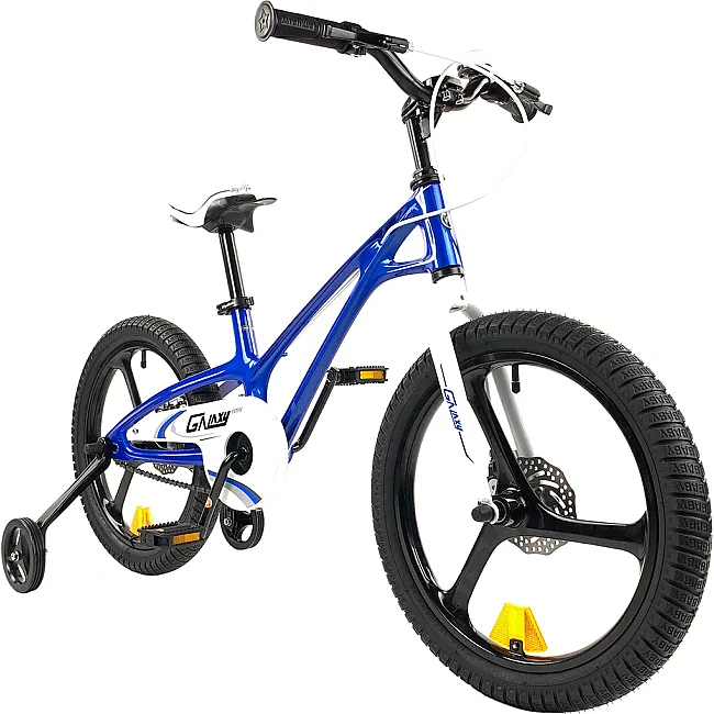 Велосипед детский ROYALBABY GALAXY FLEET PLUS MG 18", OFFICIAL UA, синий