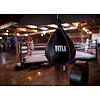 Пневмогруша боксерська TITLE Boxing Gyro Balanced Leather Speed Bag Black розмір L