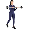 Штанга неразборная с фиксированным весом прямая PEV HAMMER STRENGHT TA-9979-15 (Черный)