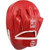 Лапа боксерская изогнутая тренировочная BOXER NEW 2011-N (Красный)