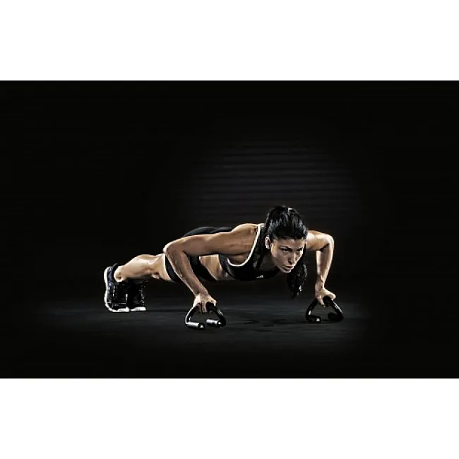Упори для віджимання ADIDAS Push Up Bars чорний OFSM