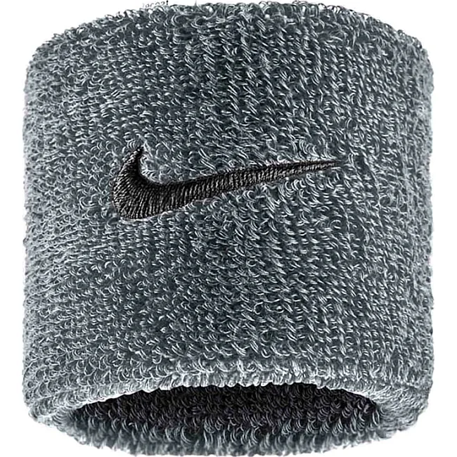 Напульсники NIKE SWOOSH CLASSIC WRISTBANDS 2PK сірий One Size
