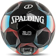 Футбольный мяч SPALDING 2.0 66005Z (Черный-голубой)