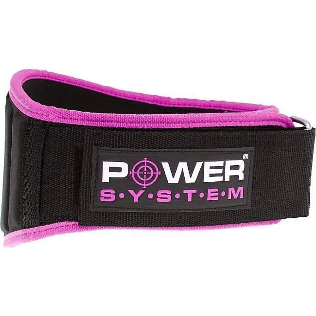 Пояс для важкої атлетики Power System PS-3210 Woman’s Power неопреновий Pink
