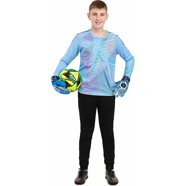 Форма воротарська дитяча светр та штани SP-SPORT B02 20-L (Блакитний)