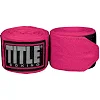 Бинты боксерские эластичные TITLE Boxing Fight Back Semi-Elastic 4,5м Розовые