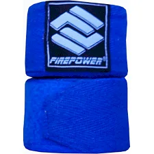 Бинты боксерские FirePower FPHW6 Cotton 4,5м Синие