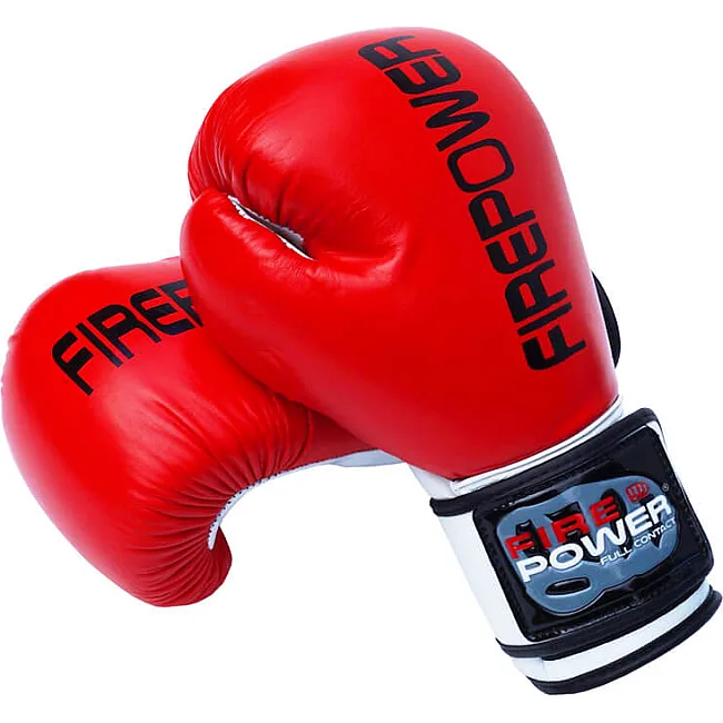 Боксерские перчатки FirePower FPBG10 Красные