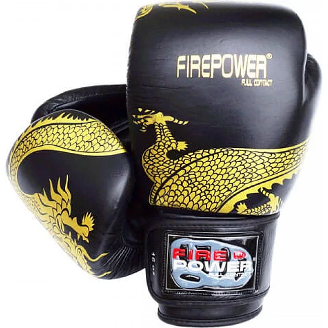 Боксерские перчатки FirePower FPBG8 Черные