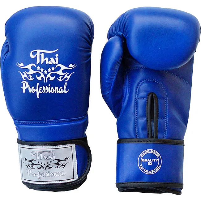Боксерские перчатки Thai Professional BG3 NEW Синие
