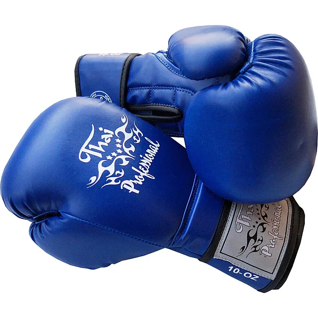 Боксерские перчатки Thai Professional BG3 NEW Синие