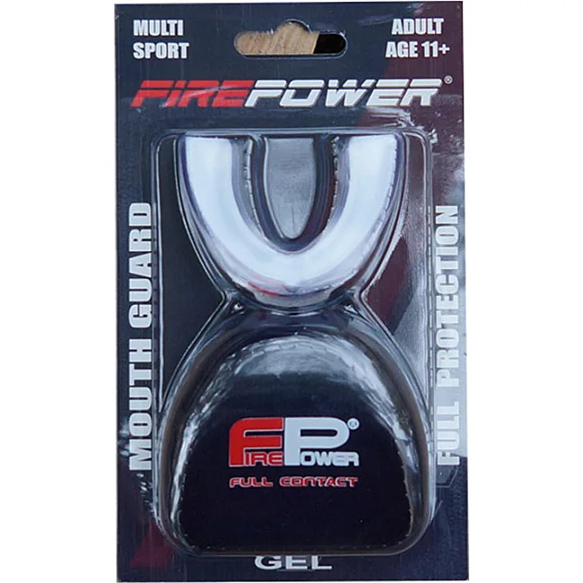 Капа FirePower Orion Gel Черная с белым (Для взрослых)