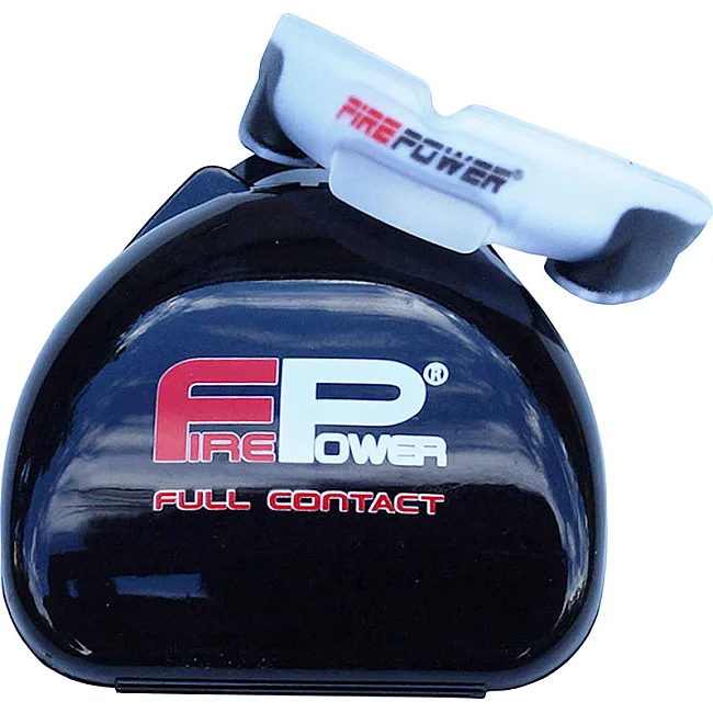 Капа FirePower Orion Gel Черная с белым (Для взрослых)