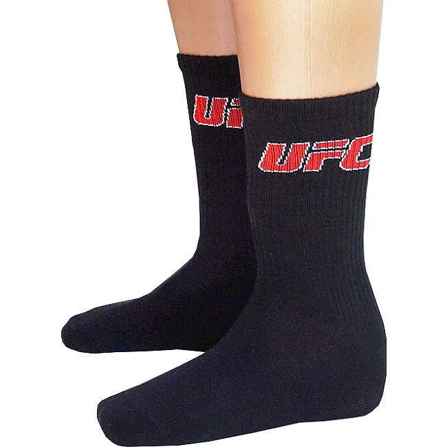 Носки спортивные компрессионные (высокая резинка 20 см) подарочные UFC