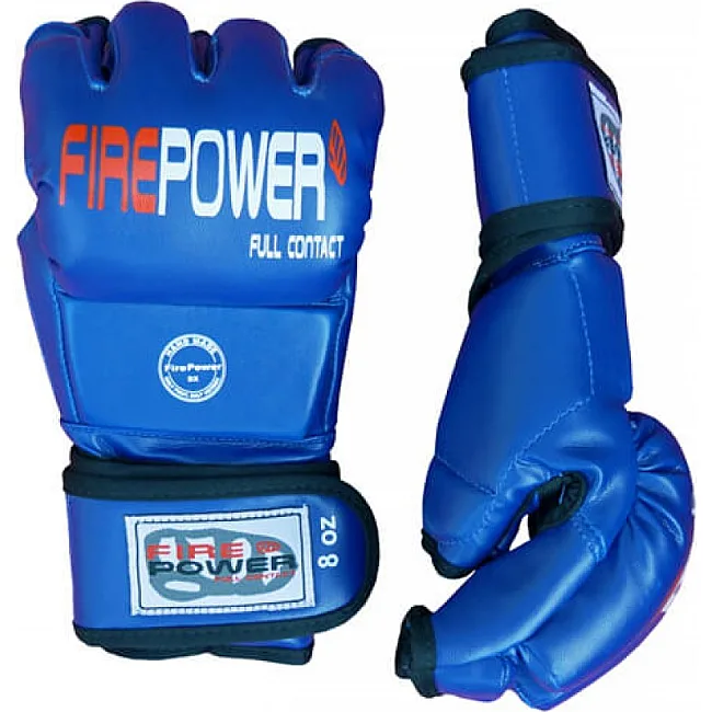 Перчатки MMA FirePower FPMGA2 Синие