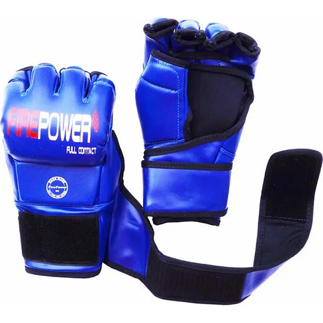 Перчатки MMA FirePower FPMGA2 Синие