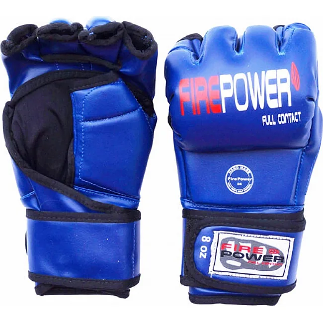 Перчатки MMA FirePower FPMGA2 Синие