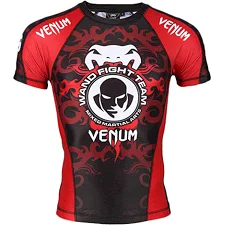 Рашгард с коротким рукавом Venum Wand Inferno Принт