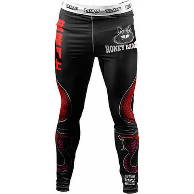 Штаны компрессионные Tatami Fightwear Honey Badger V3 Принт