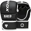 Перчатки для рукопашного боя ММА RDX F6 KARA Matte White Plus