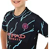 Футбольная форма детская с символикой клуба MANCHESTER CITY резервная 2024 SP-PLANETA CO-6350 6-14 лет