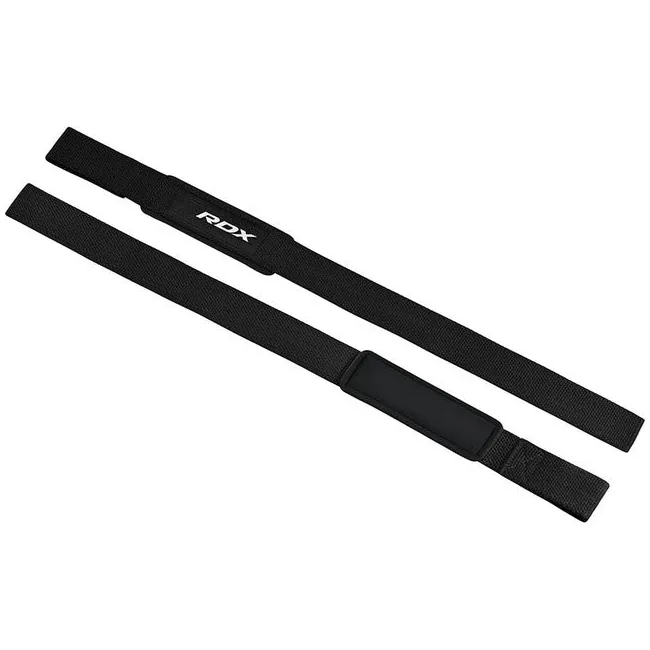Лямки для тяги RDX W1 Gym Single Strap Black Plus
