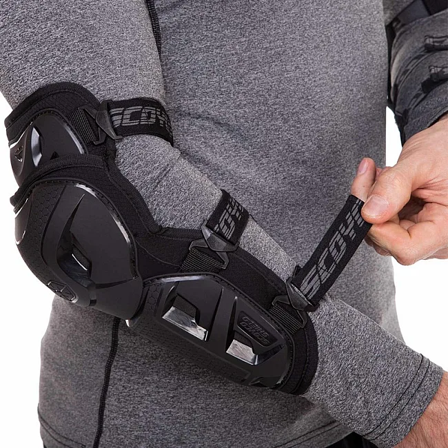 Комплект мотозащиты наколенники и налокотники SCOYCO K26H26