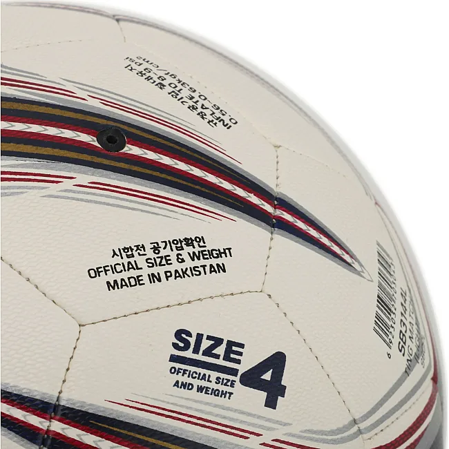 Футбольный мяч
 гибридная сшивка STAR TING MATCH 4 LIGHT HYBRID SB3144L №4 PU (Белый-золотой)