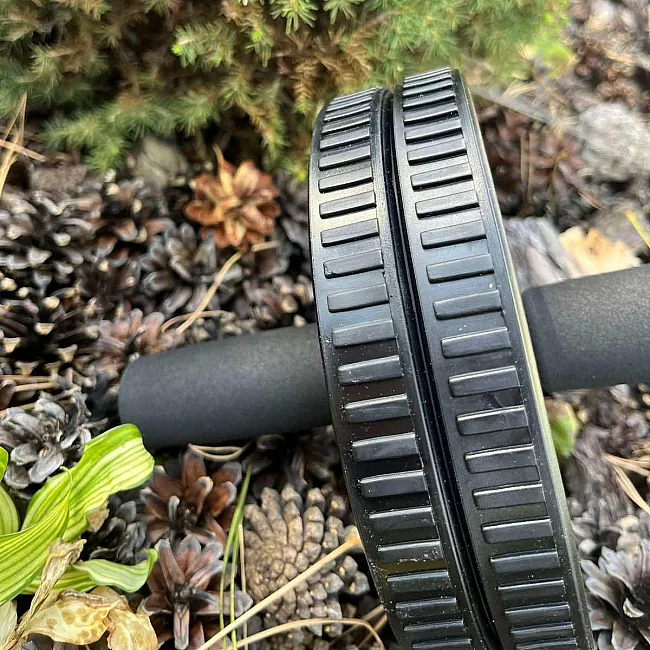 Колесо для пресса PowerPlay PP-4345 Exercise Wheel (d16.5cm.) Серое