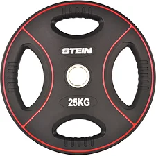 Диск полиуретановый черный Stein 25 кг