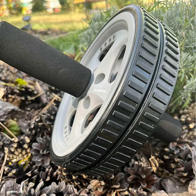 Колесо для пресса PowerPlay PP-4345 Exercise Wheel (d16.5cm.) Серое